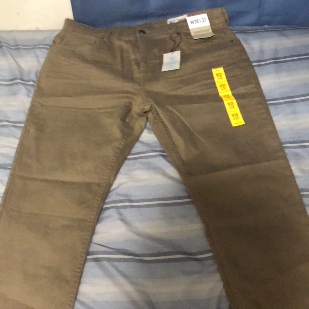 Tan jeans
